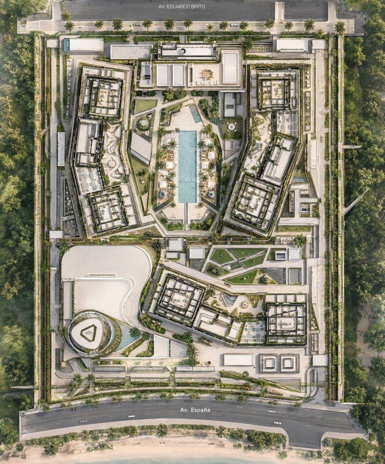 Rendering of Coralia's master plan